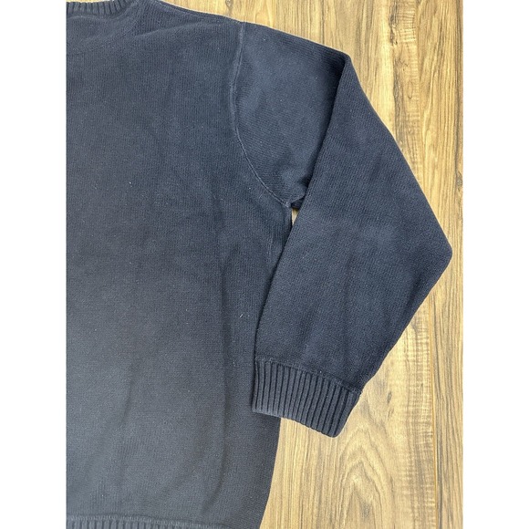 Eddie Bauer Sweater Mens XXL Tall Blue Knit Crewneck Pullover‎ Outdoors - Picture 14 of 14